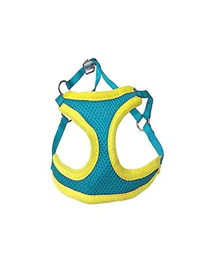 Pups&Pets طقم سترة مبطنة ناعمة قابلة للتعديل من Pups&Pets مع مقود للكلاب الصغيرة والقطط والأرانب والجراء (اللون حسب المتوفر) - Image 2